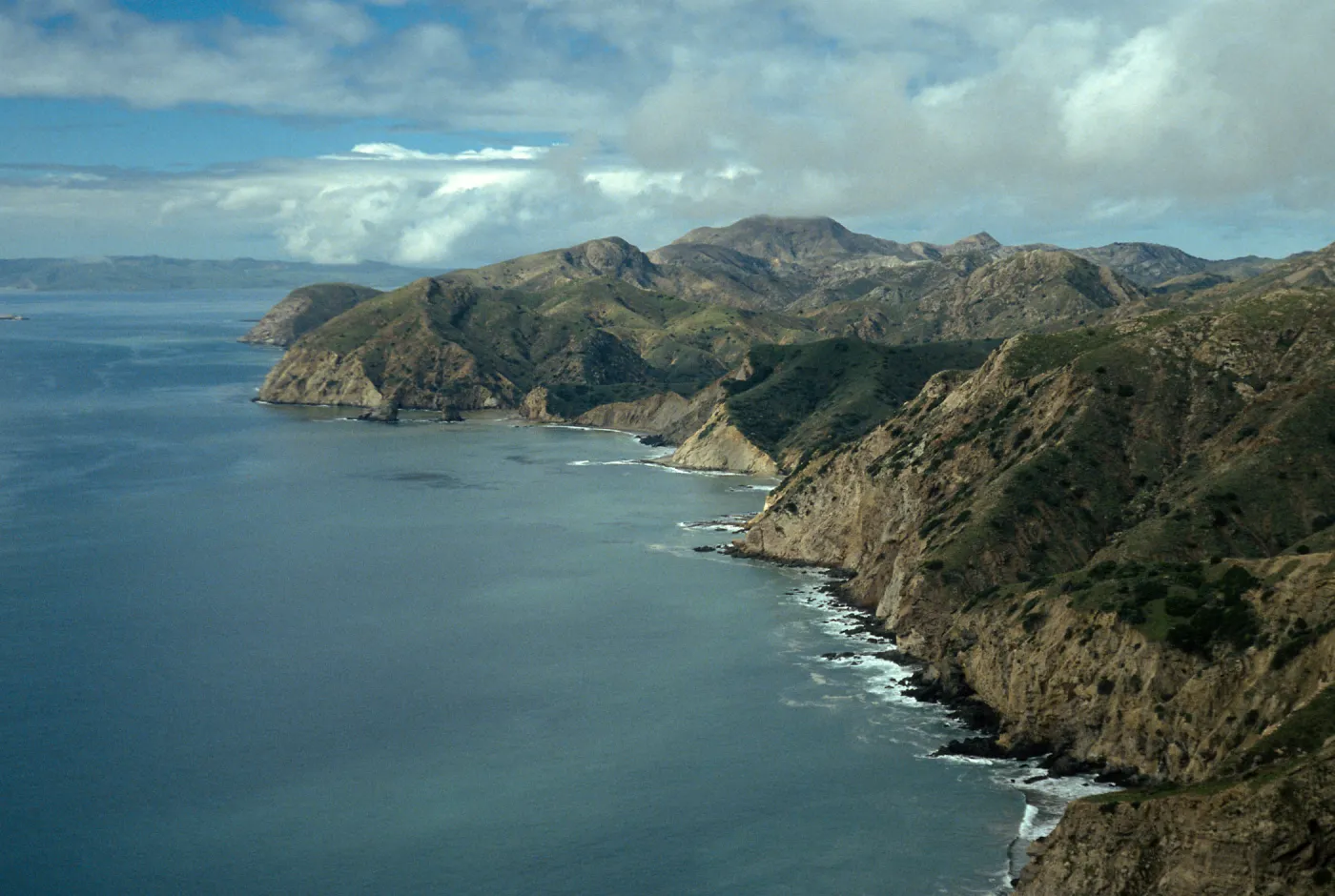 Santa Cruz Island, looking West toward Willows