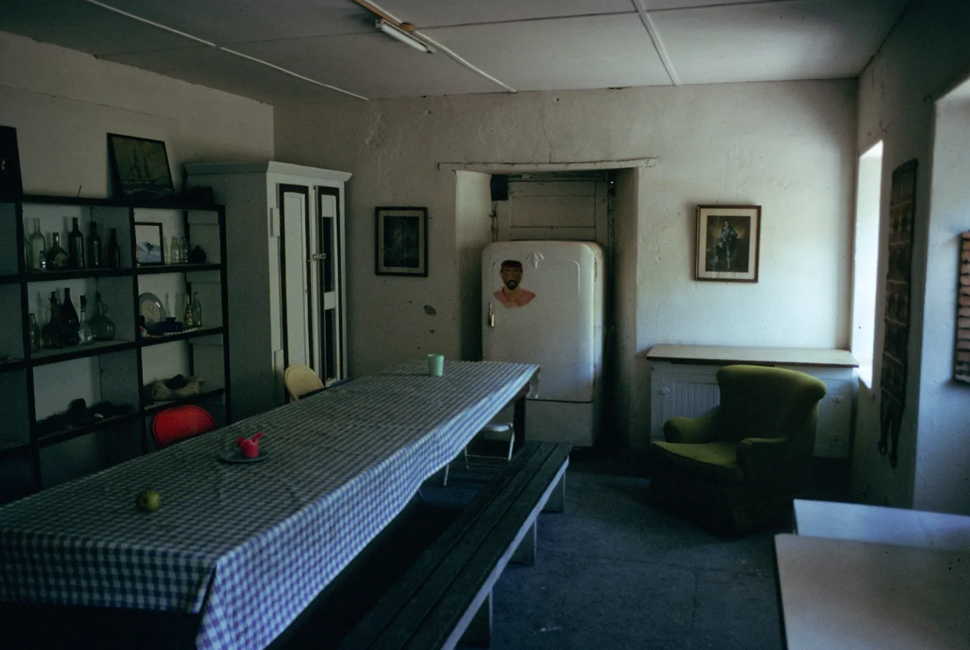 Santa Cruz Island, Scorpion Ranch adobe, dining room
