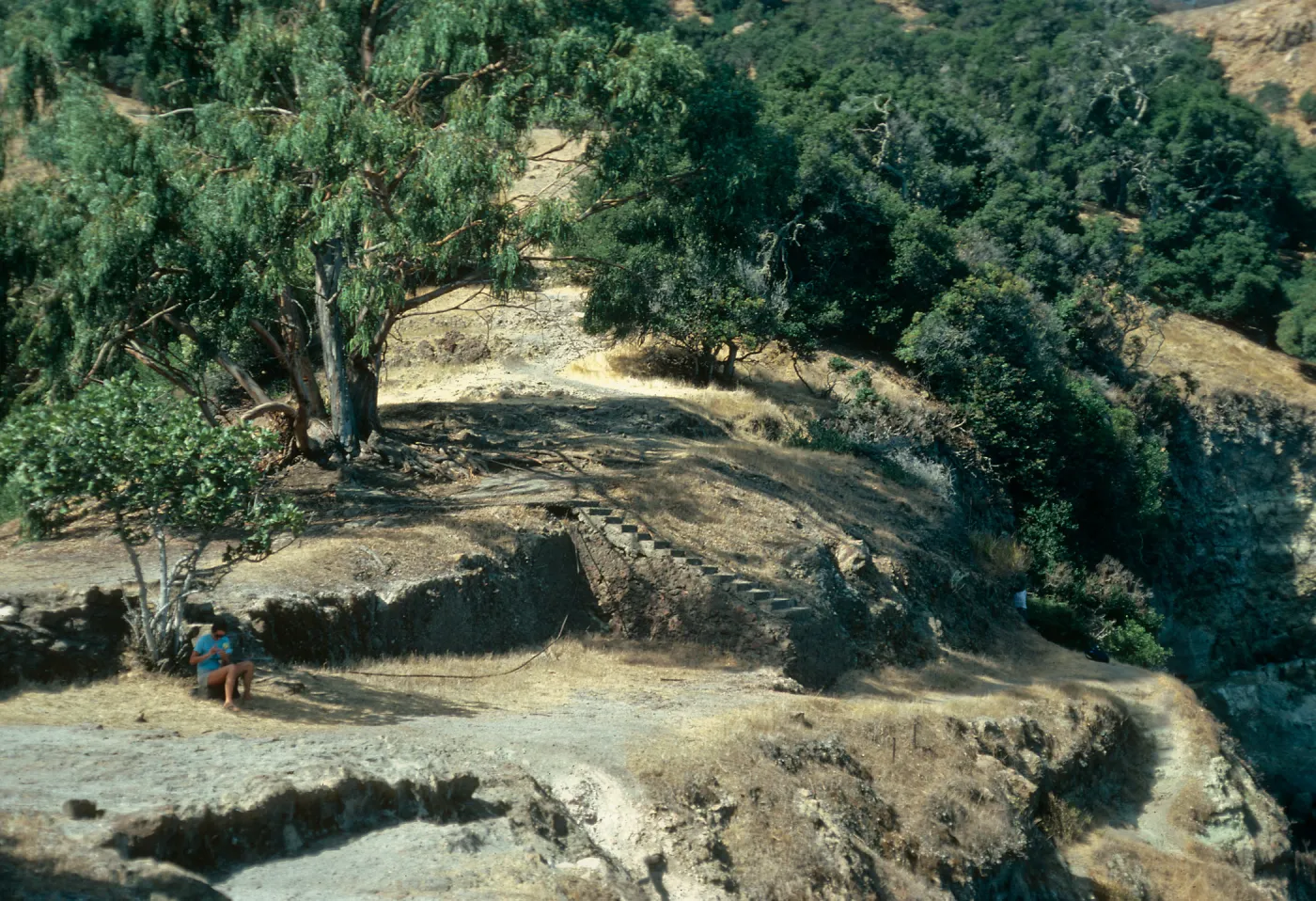 Santa Cruz Island, Pelican Bay, site of old resort