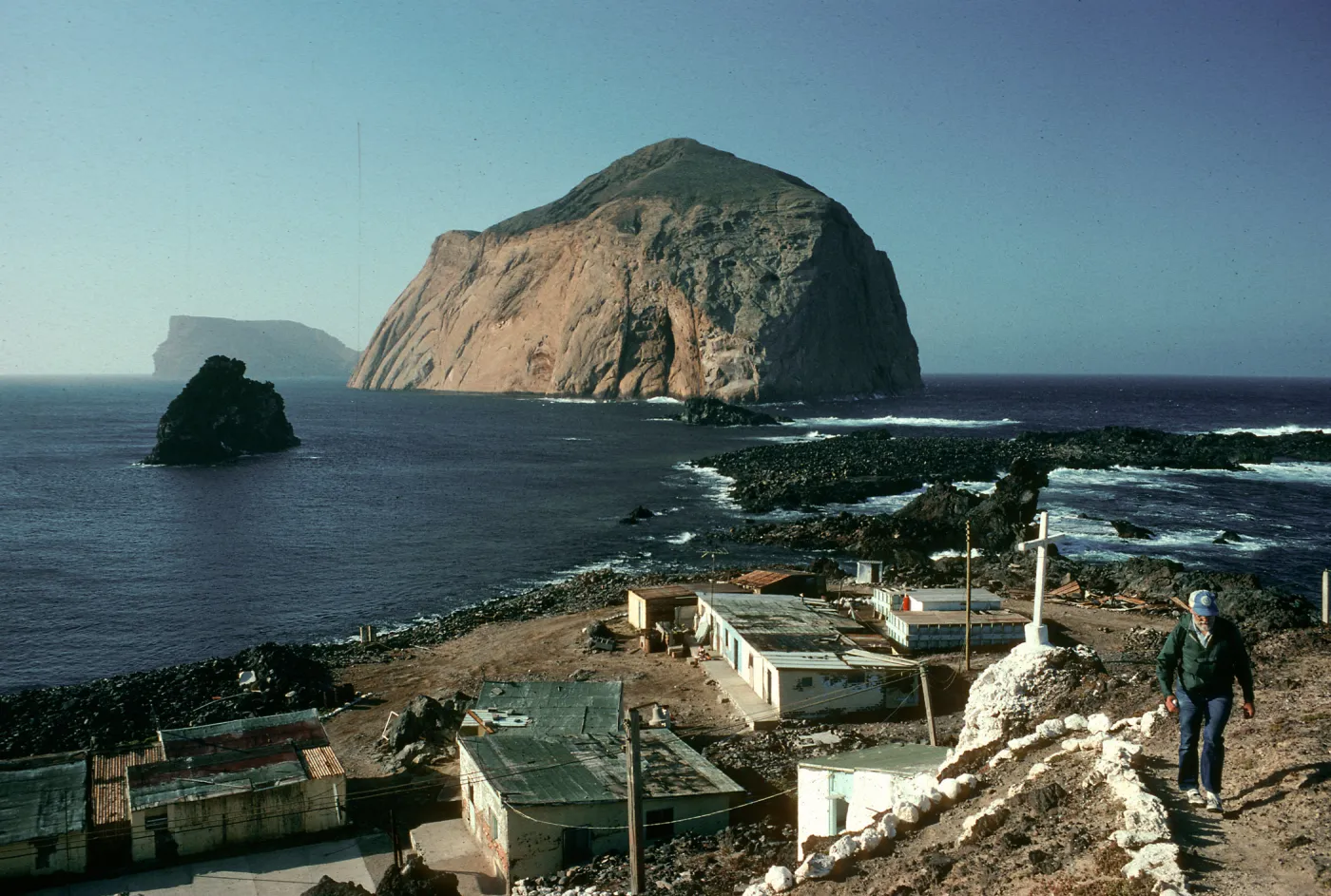 Guadalupe Island, inner islet, Southwest navy base