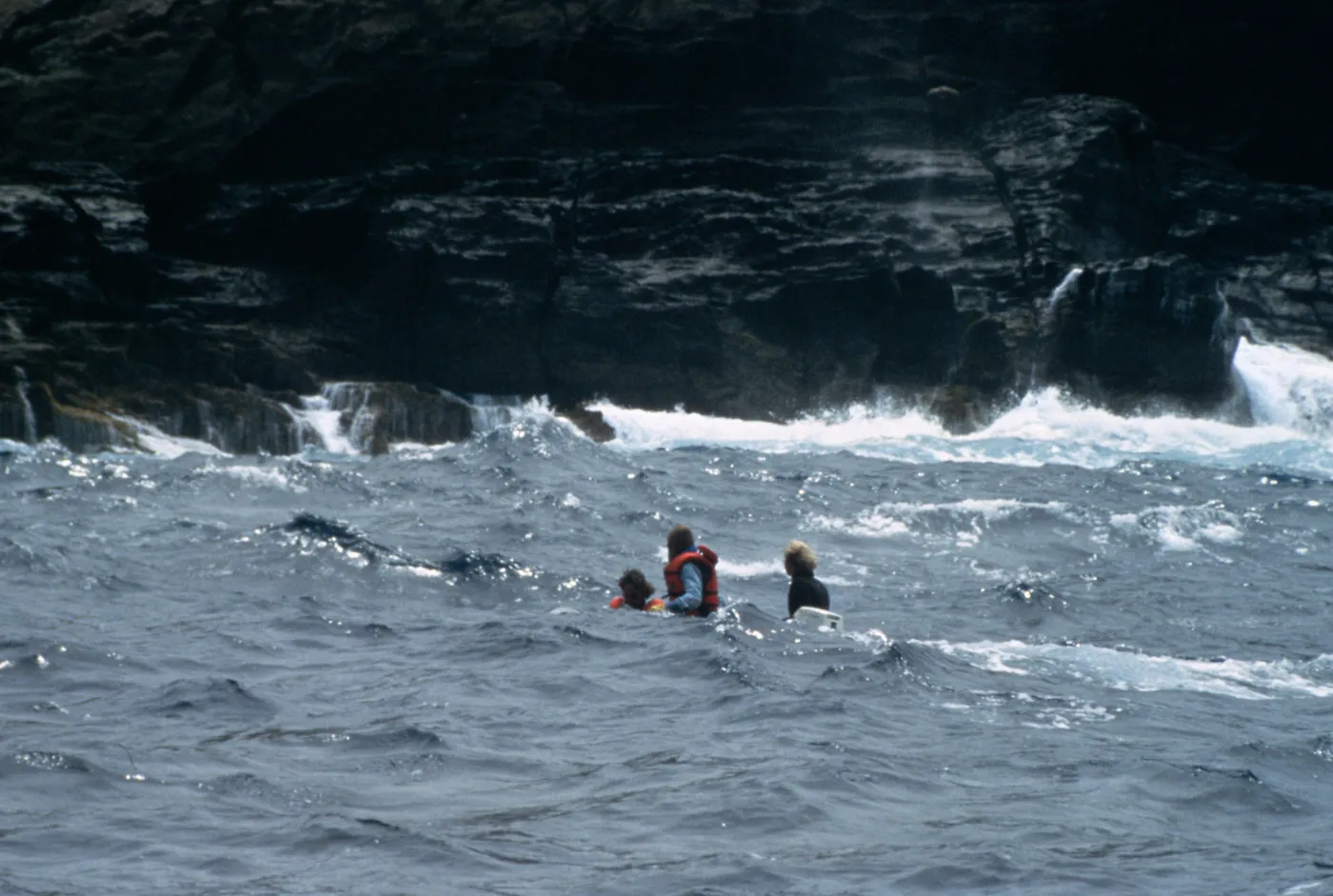 Guadalupe Island, landing, outer islet