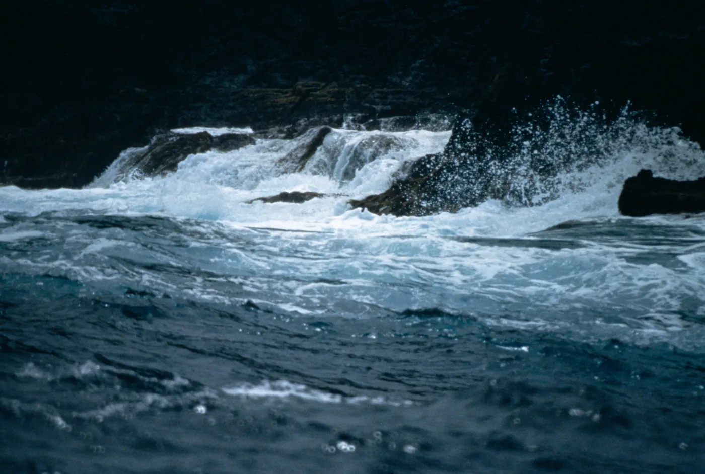 Guadalupe Island, landing, outer islet