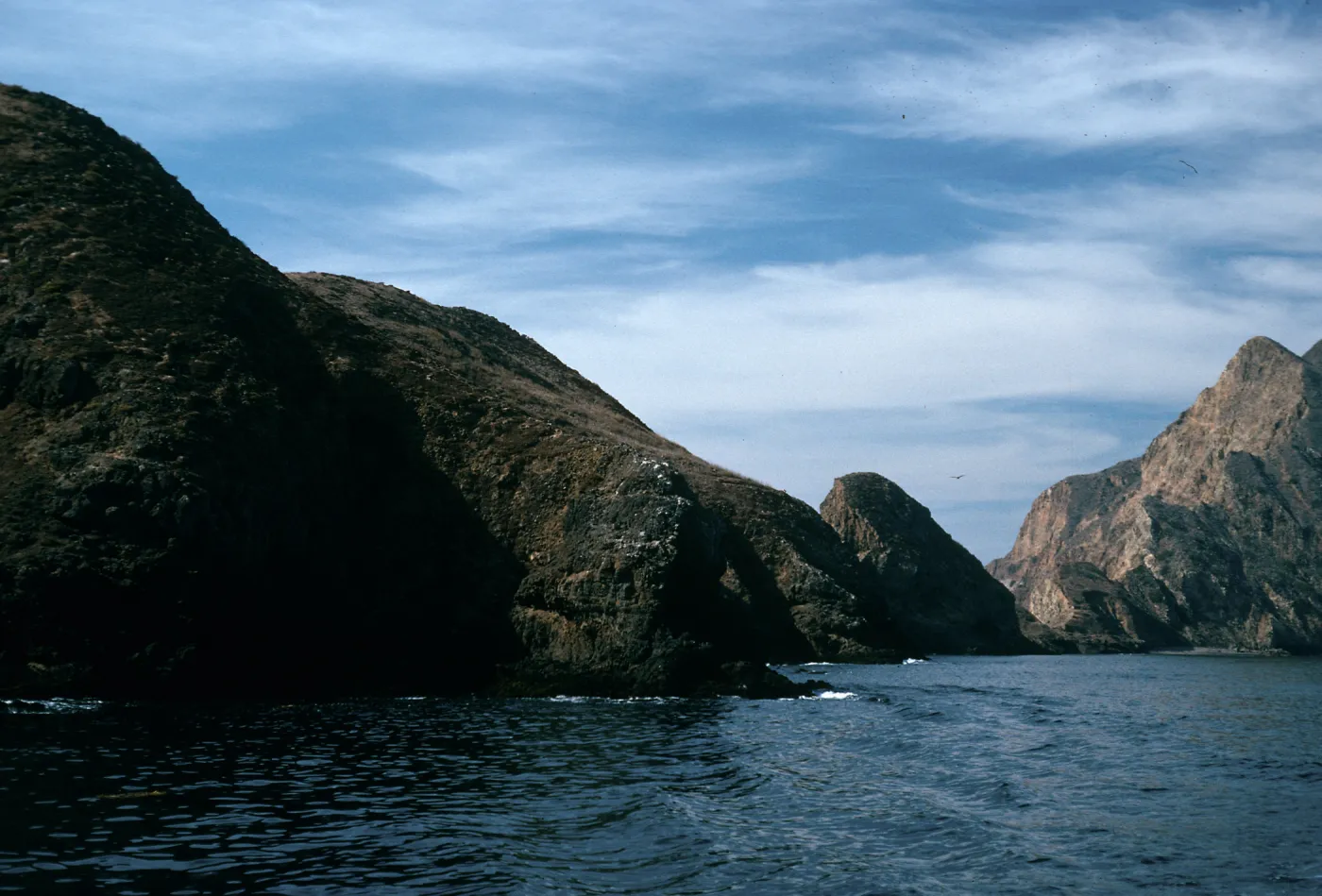 Middle Anacapa Island, North shore