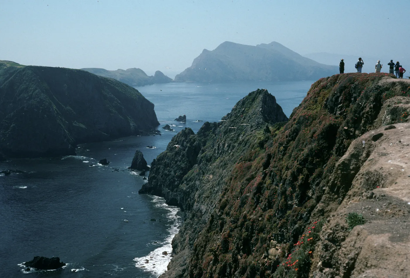 East Anacapa Island, Inspiration Point, looking west