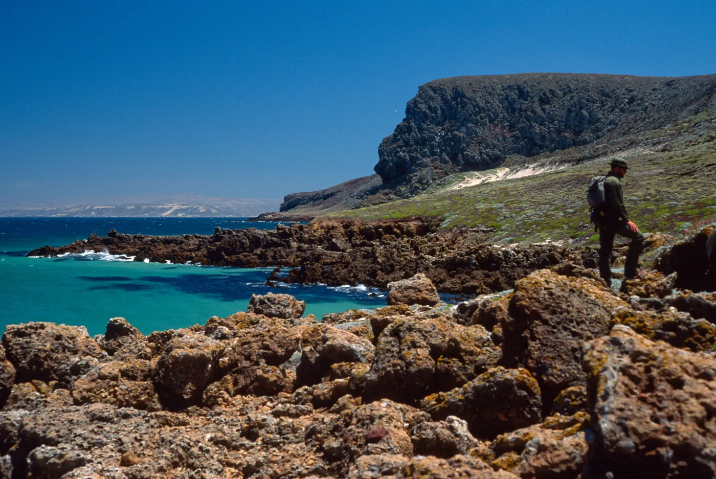 Ian Williams, Cove just west of Hoffmann Point, San Miguel Island