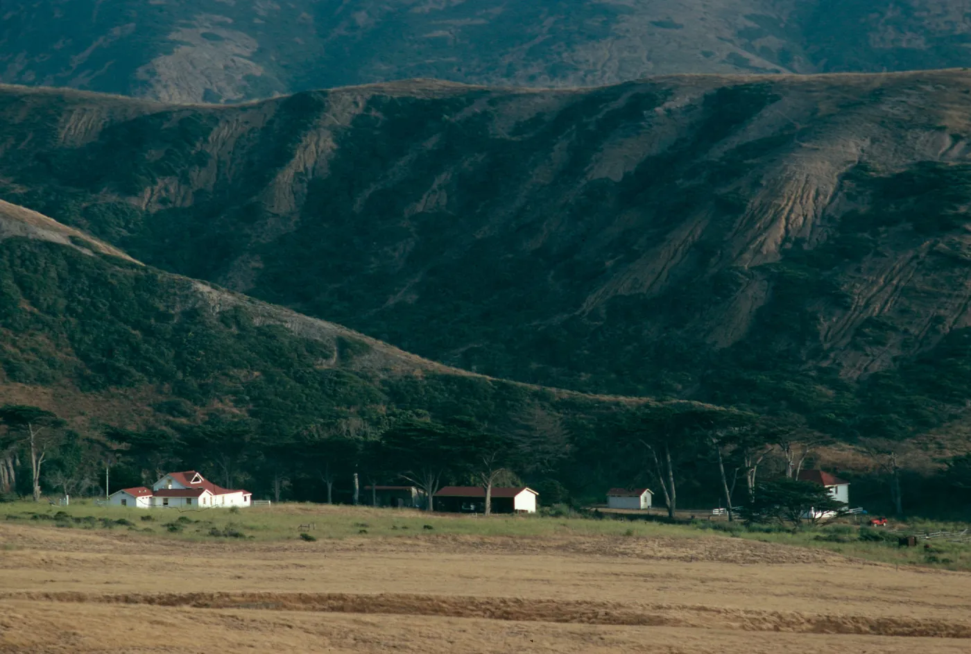 Christy Ranch - telephoto, Santa Cruz Island
