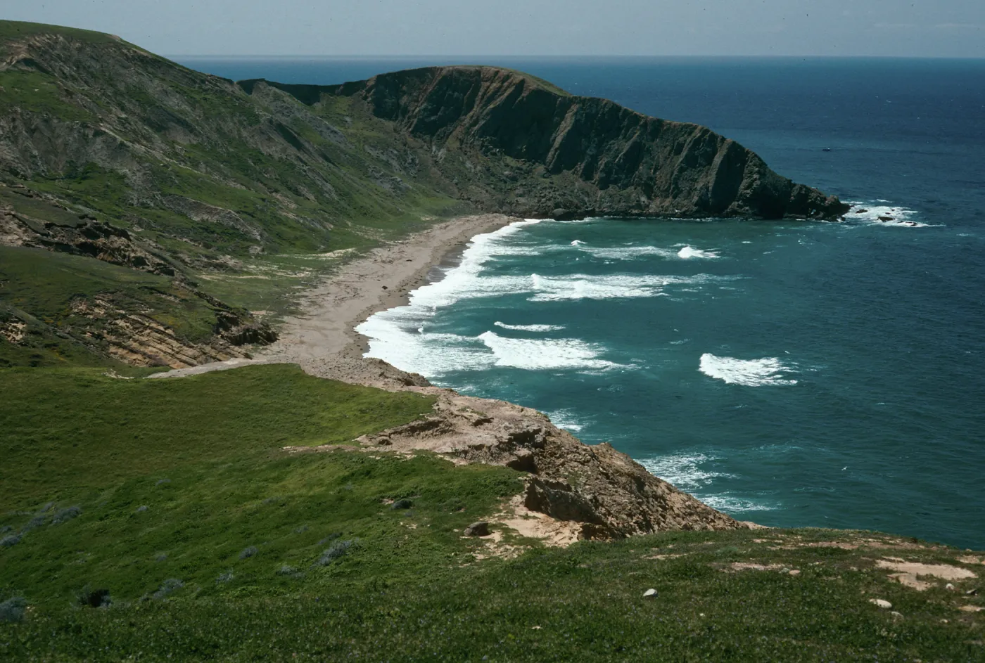 Sauces Beach, Santa Cruz Island