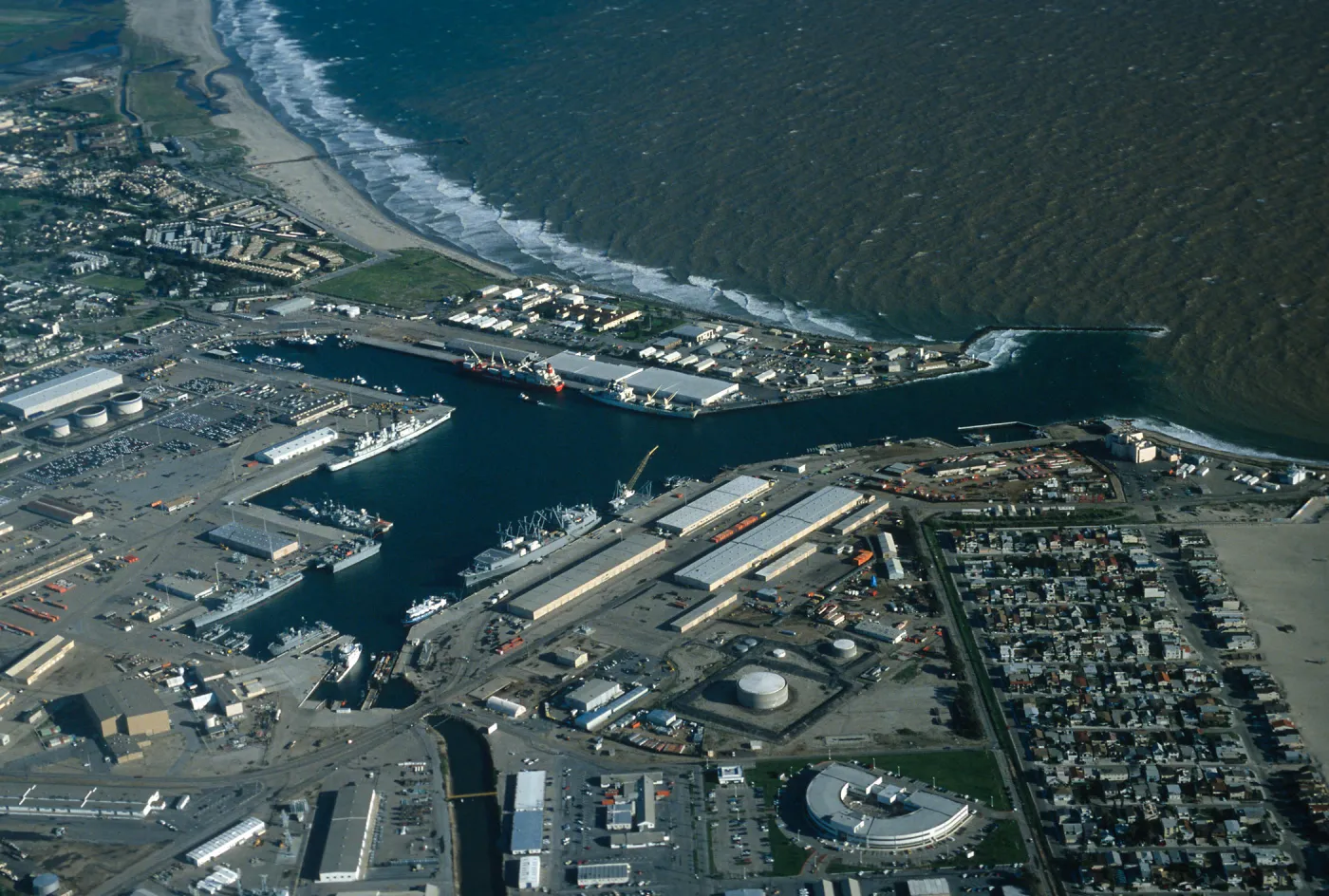 Port Hueneme, Mud after floods