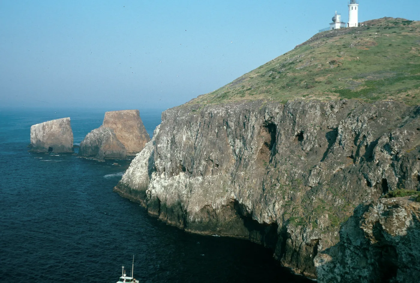 Lighthouse, Arch Rock, East Anacapa Island