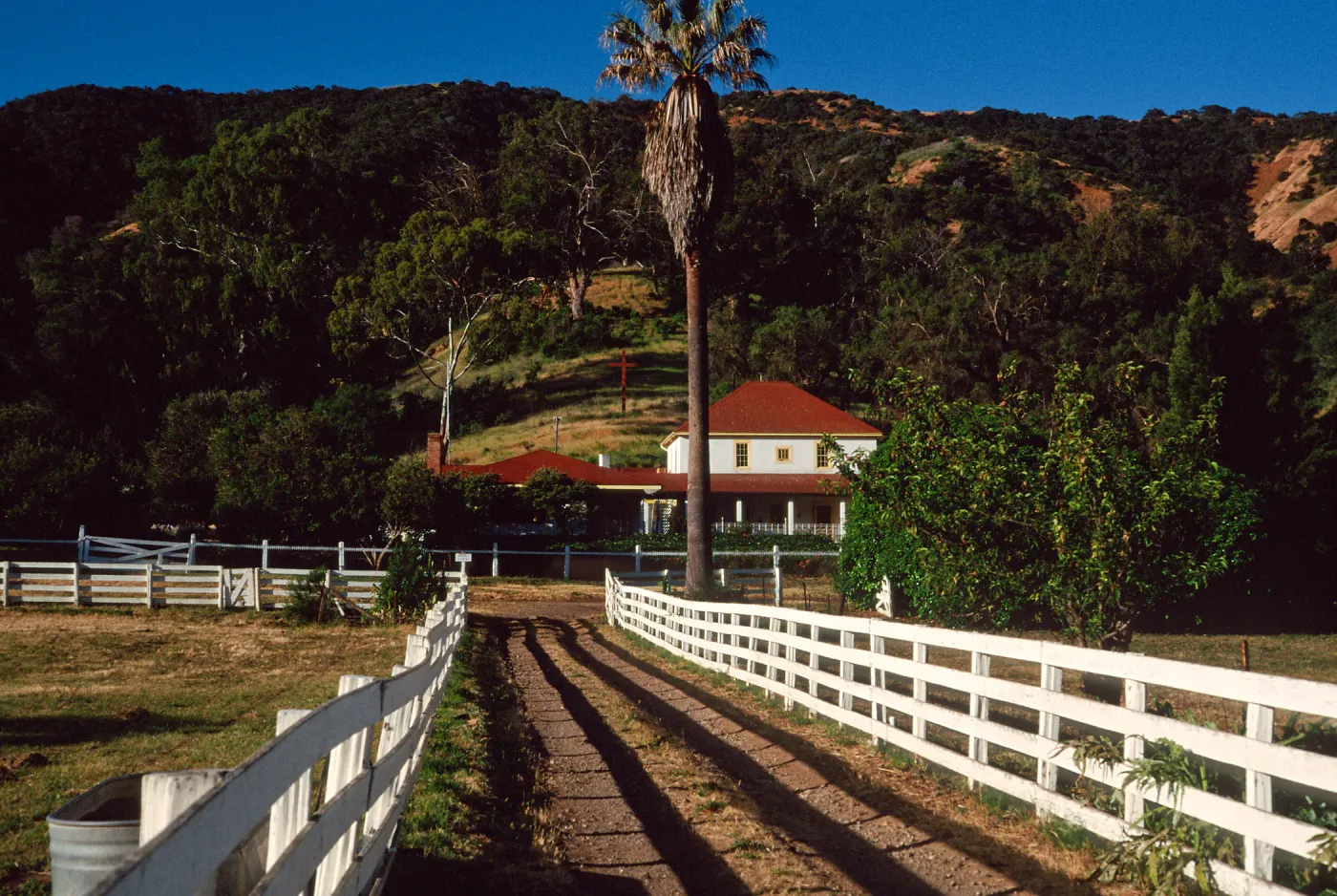 Entrance to Main Ranch, Santa Cruz Island