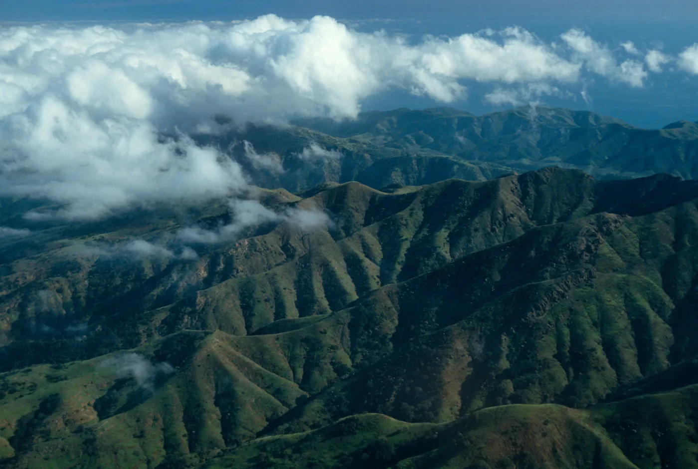 North Ridge west of Cañada del Puerto, Santa Cruz Island