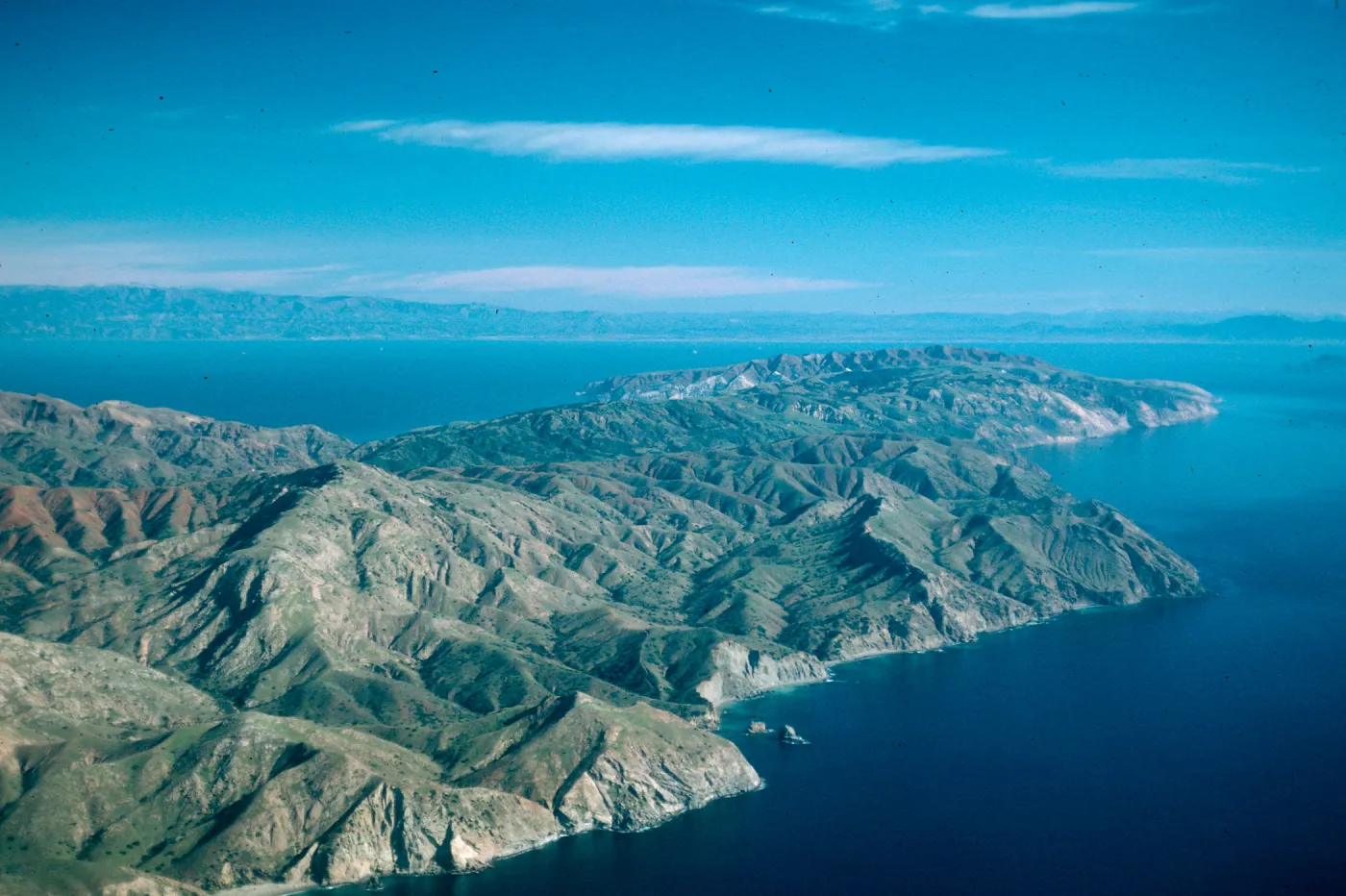 Mouth of Willows Canyon, Santa Cruz Island