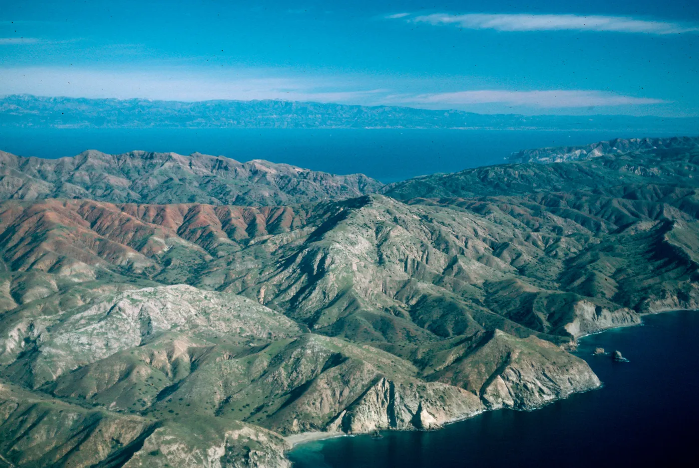 Mouth of Willows Canyon, Santa Cruz Island