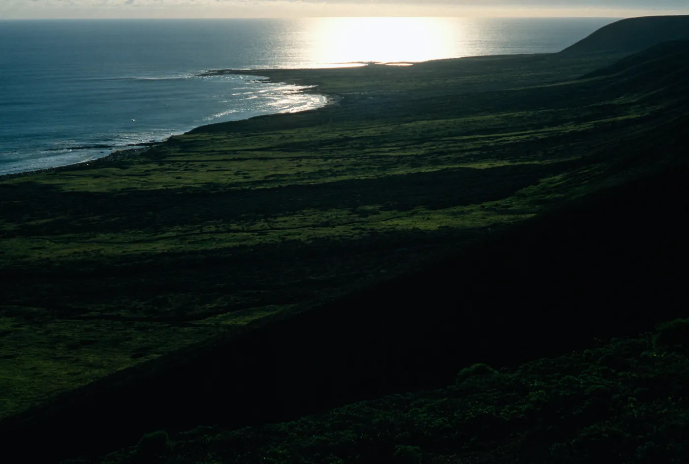 Crook Point view from top of bluffs, San Miguel Island