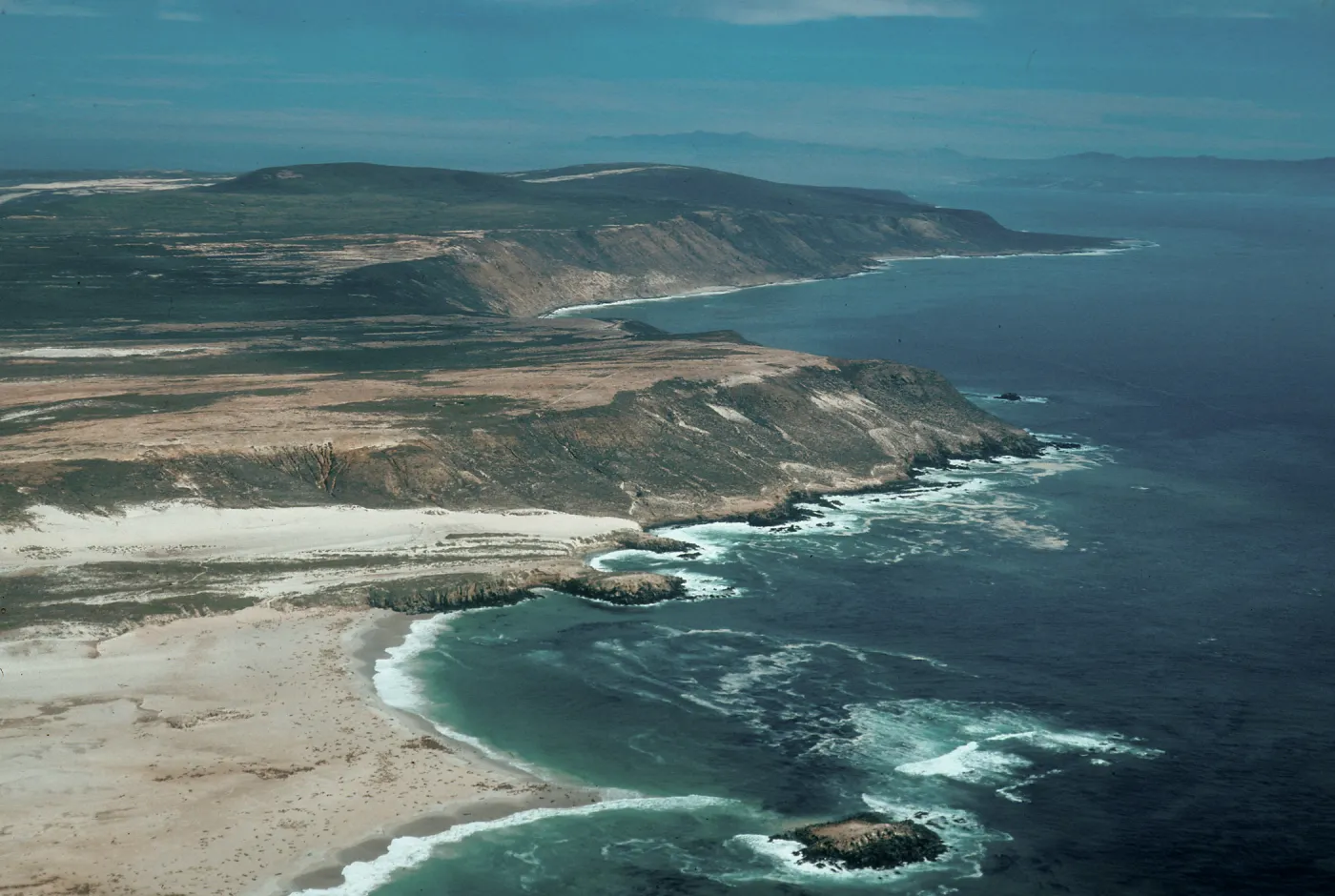 South side, looking east, San Miguel Island