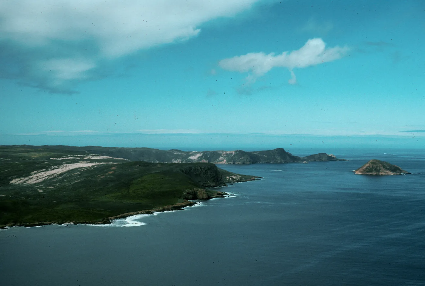 View of Cuyler Harbor and Prince Island, San Miguel Island
