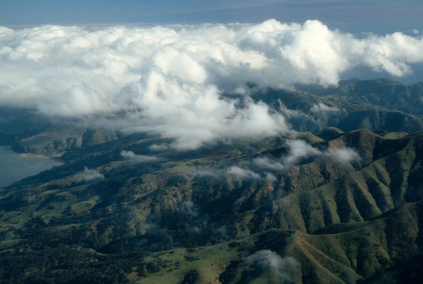 Santa Cruz Island, North ridge, West of Cañada Del Puerto