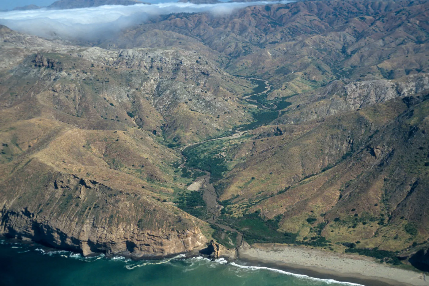 Santa Cruz Island, Laguna Canyon