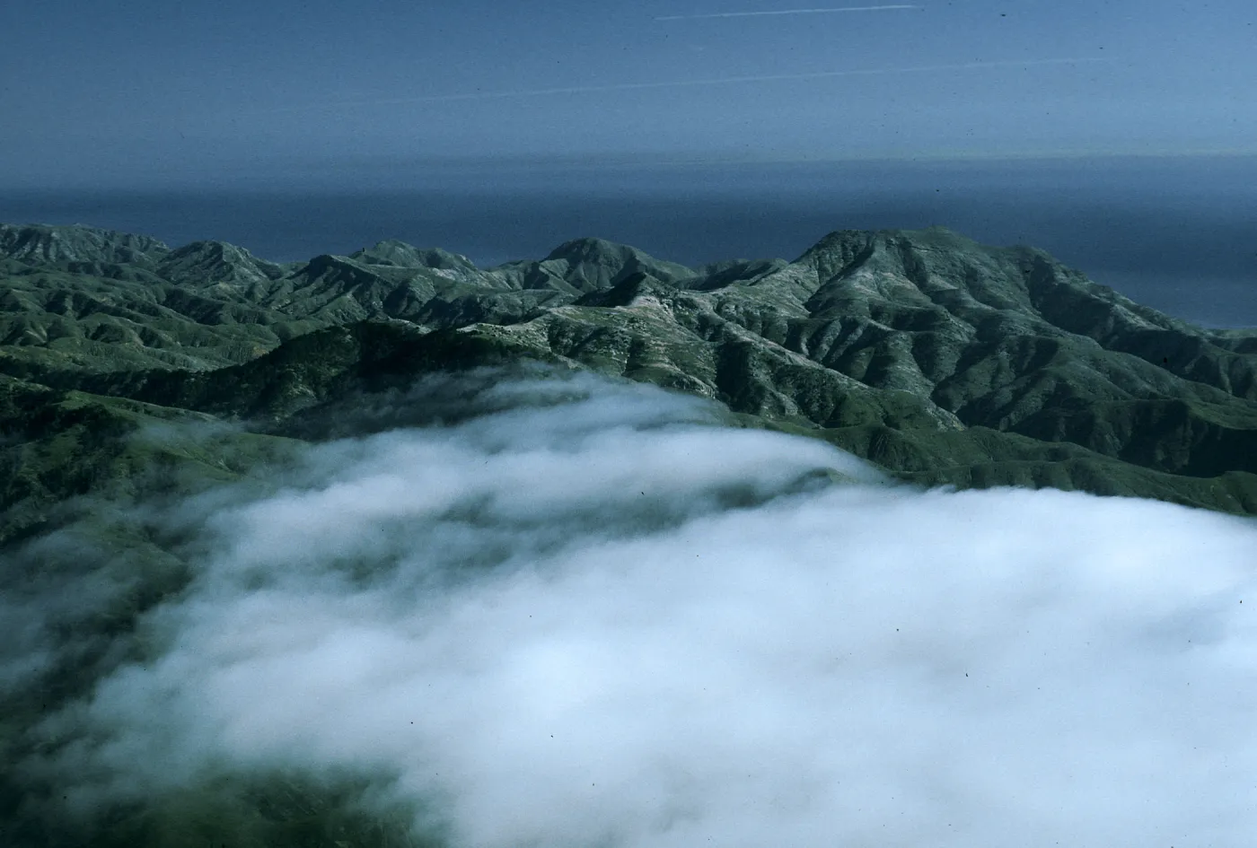 Santa Cruz Island, Sierra Blanca ridge