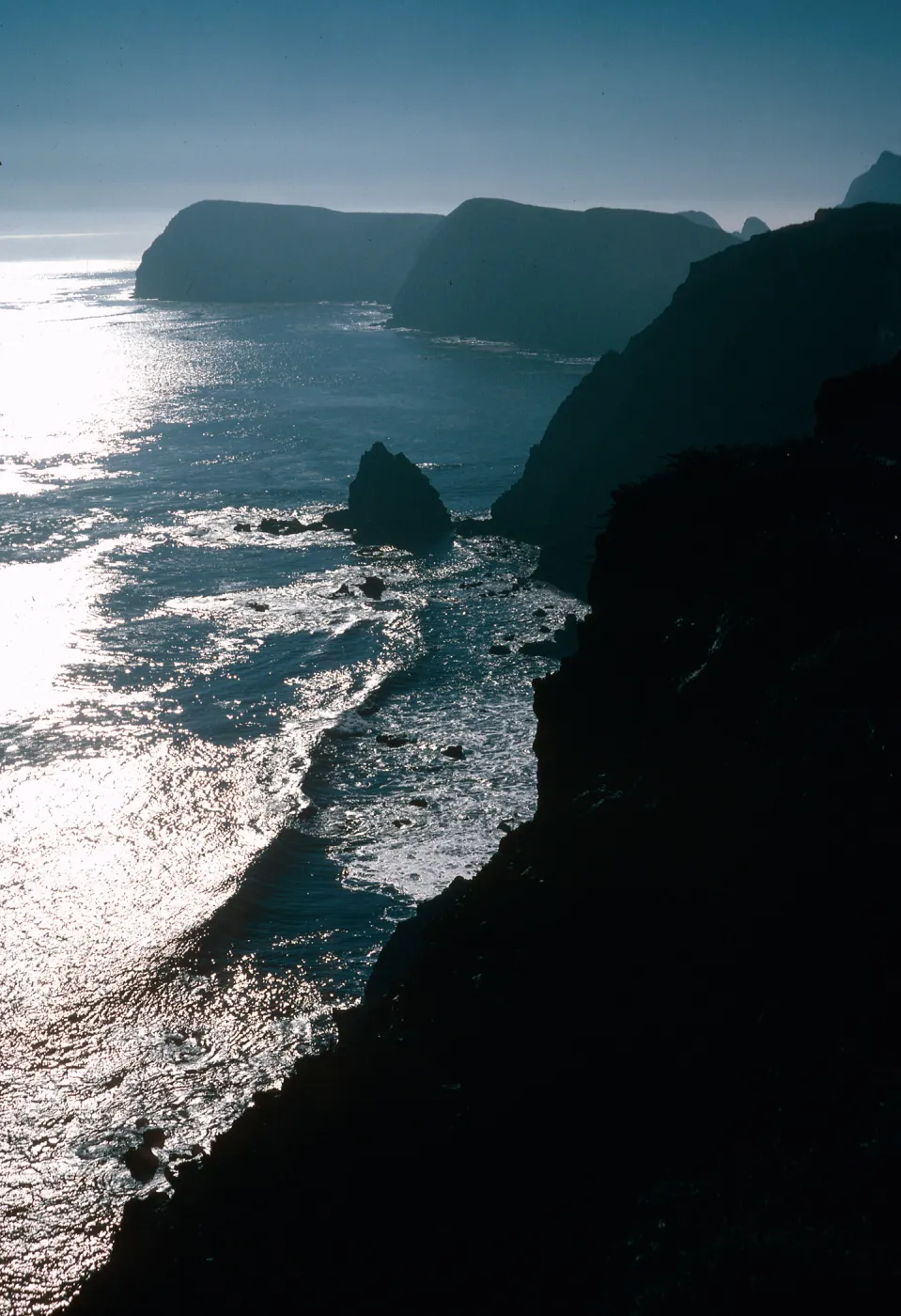 East Anacapa Island, offshore side