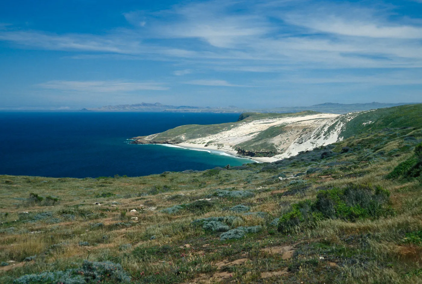 San Miguel Island, view of Cuyler Harbor