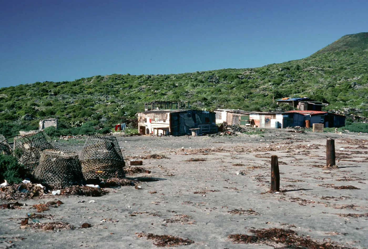 San Martin Island, fishing village, Southeast end