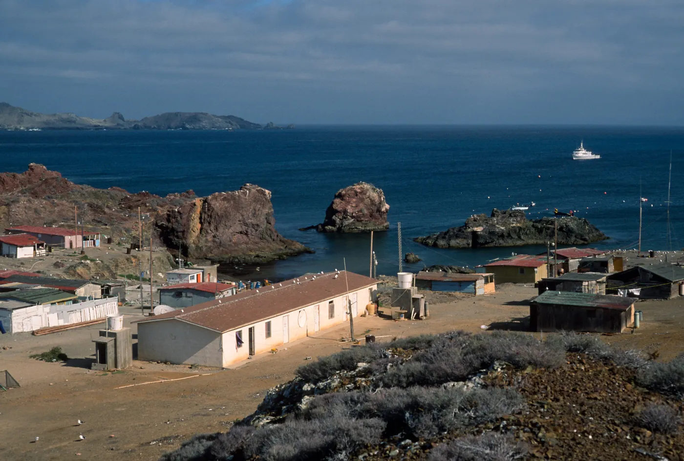West San Benito Island, village
