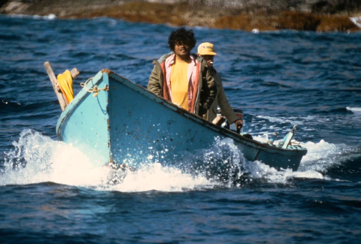 fisherman off Guadalupe Island