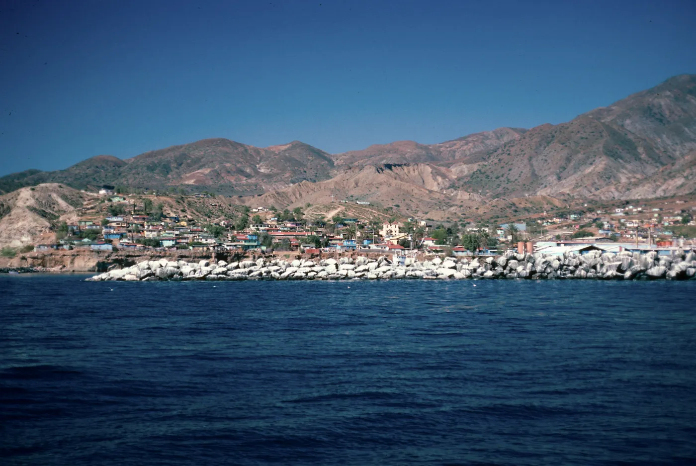 Cedros Island, village