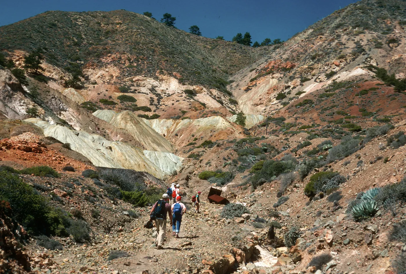 Cedros Island, ruins, Cañada de la Mina