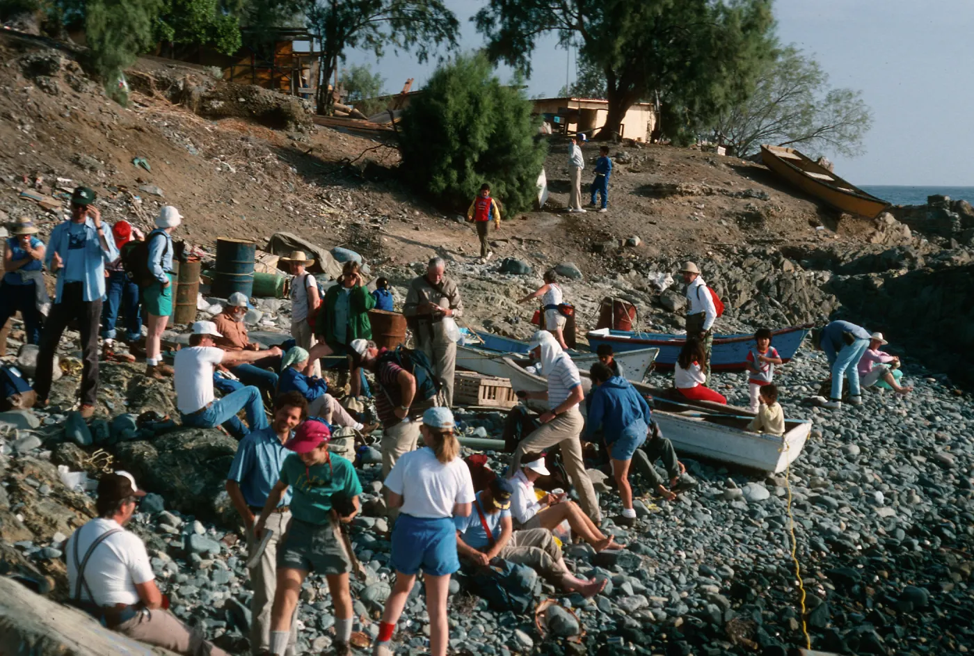 Cedros Island, landing, Campo Punta Norte