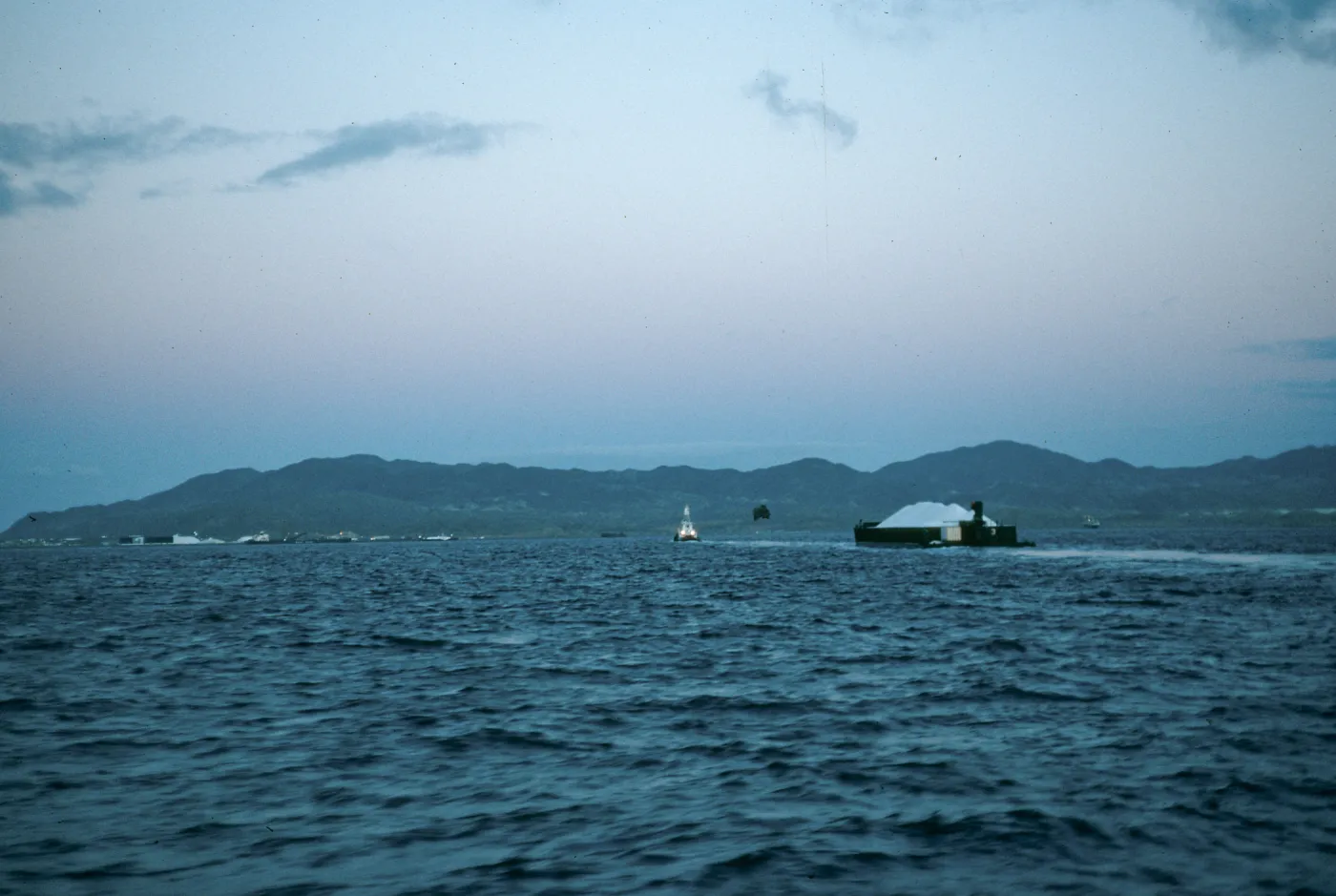 Cedros Island, salt barge, South end of Cedros Island