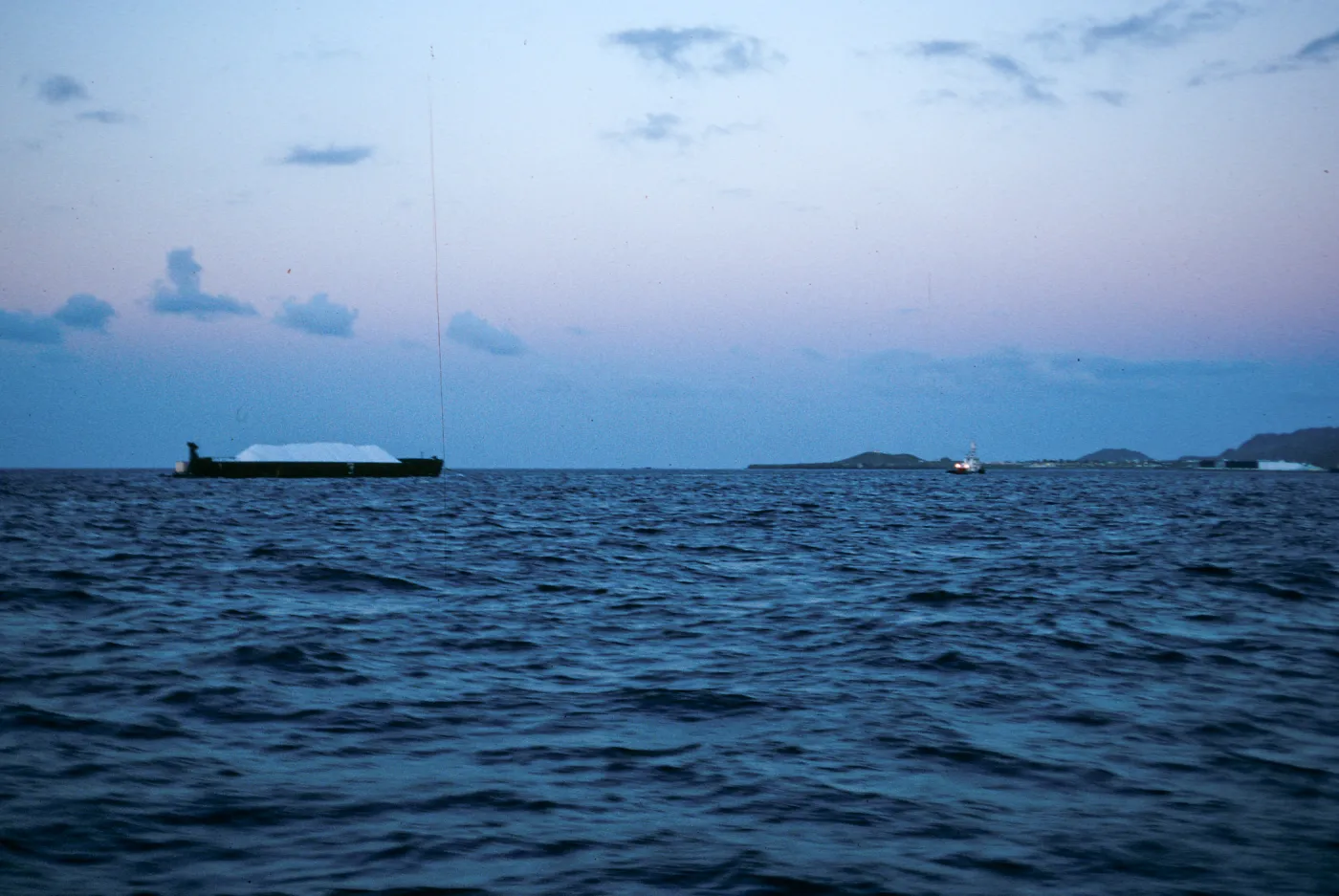 Cedros Island, salt barge, South end of Cedros Island