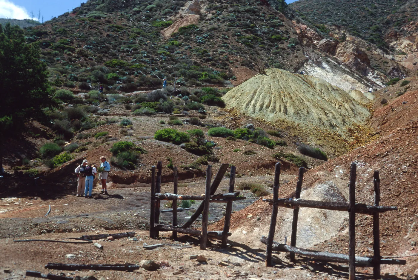 Cedros Island, mine site, Cañada de la Mina