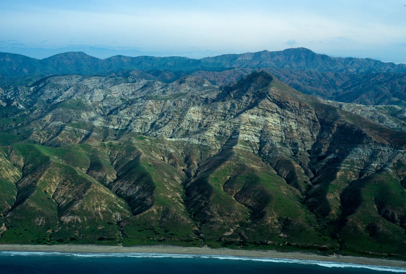 Santa Cruz Island, Sierra Blanca ridge