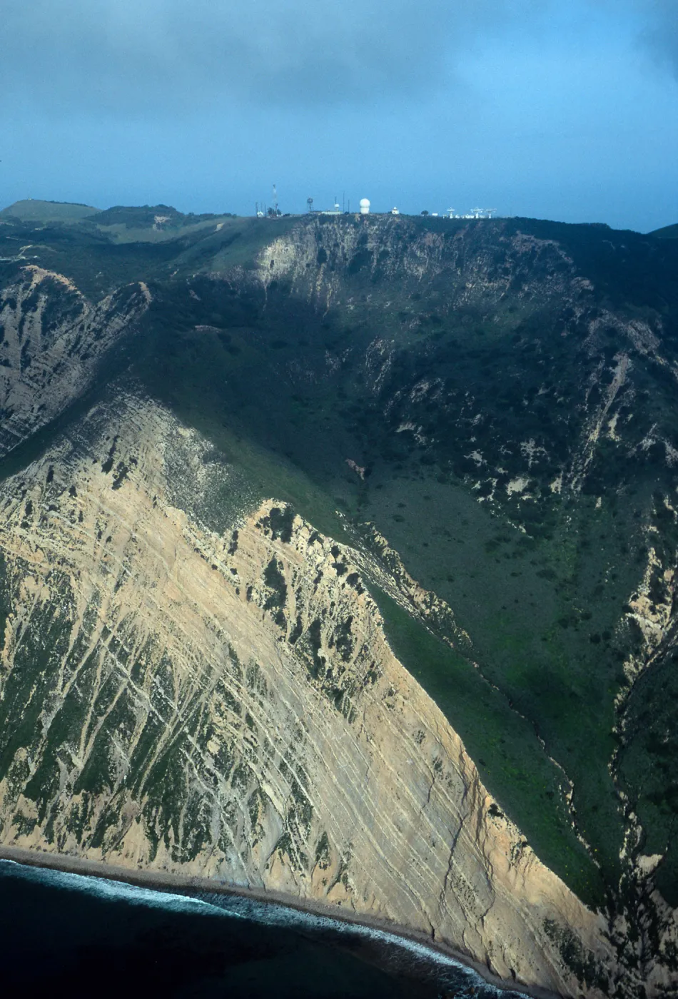 Santa Cruz Island, navy base, South side of Santa Cruz Island