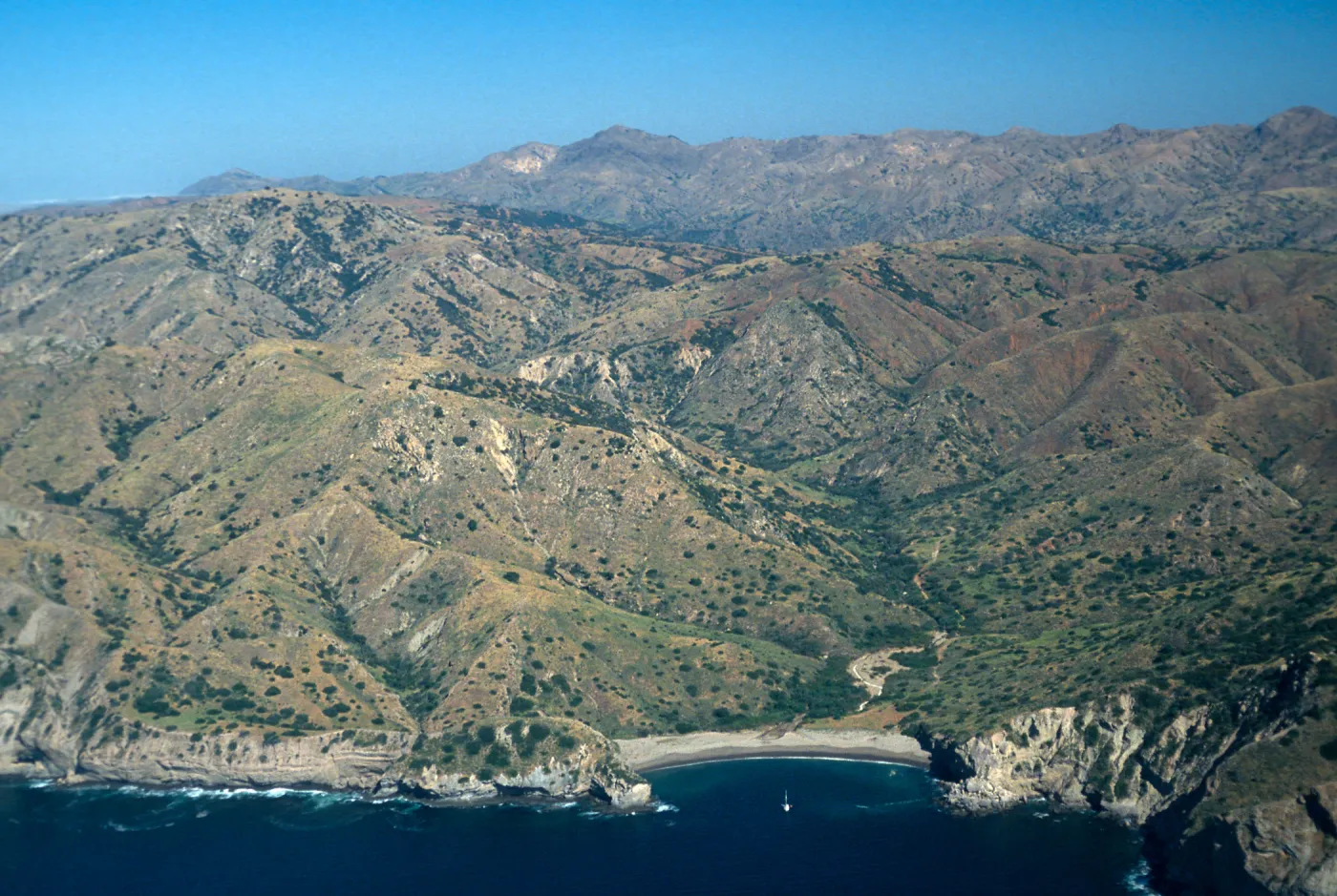 Santa Cruz Island, Coches Prietos, Anchorage