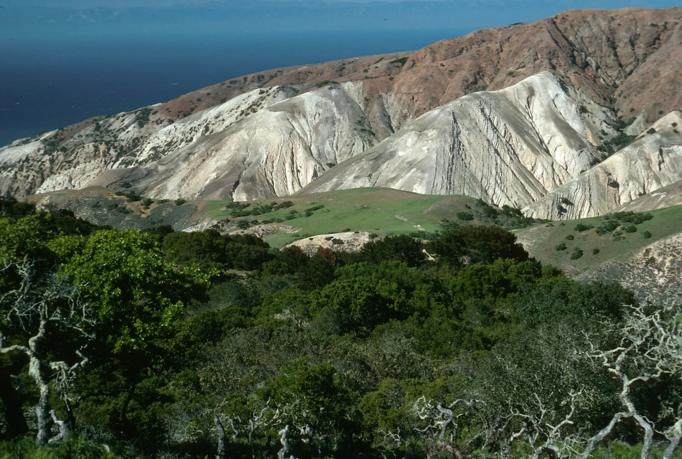 Santa Cruz Island, view of No Mans Land
