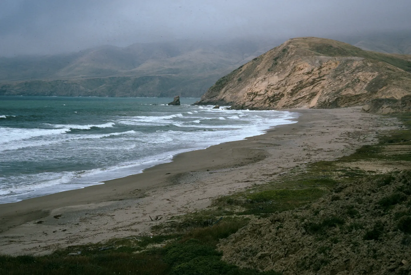 Sauces Beach, Santa Cruz Island