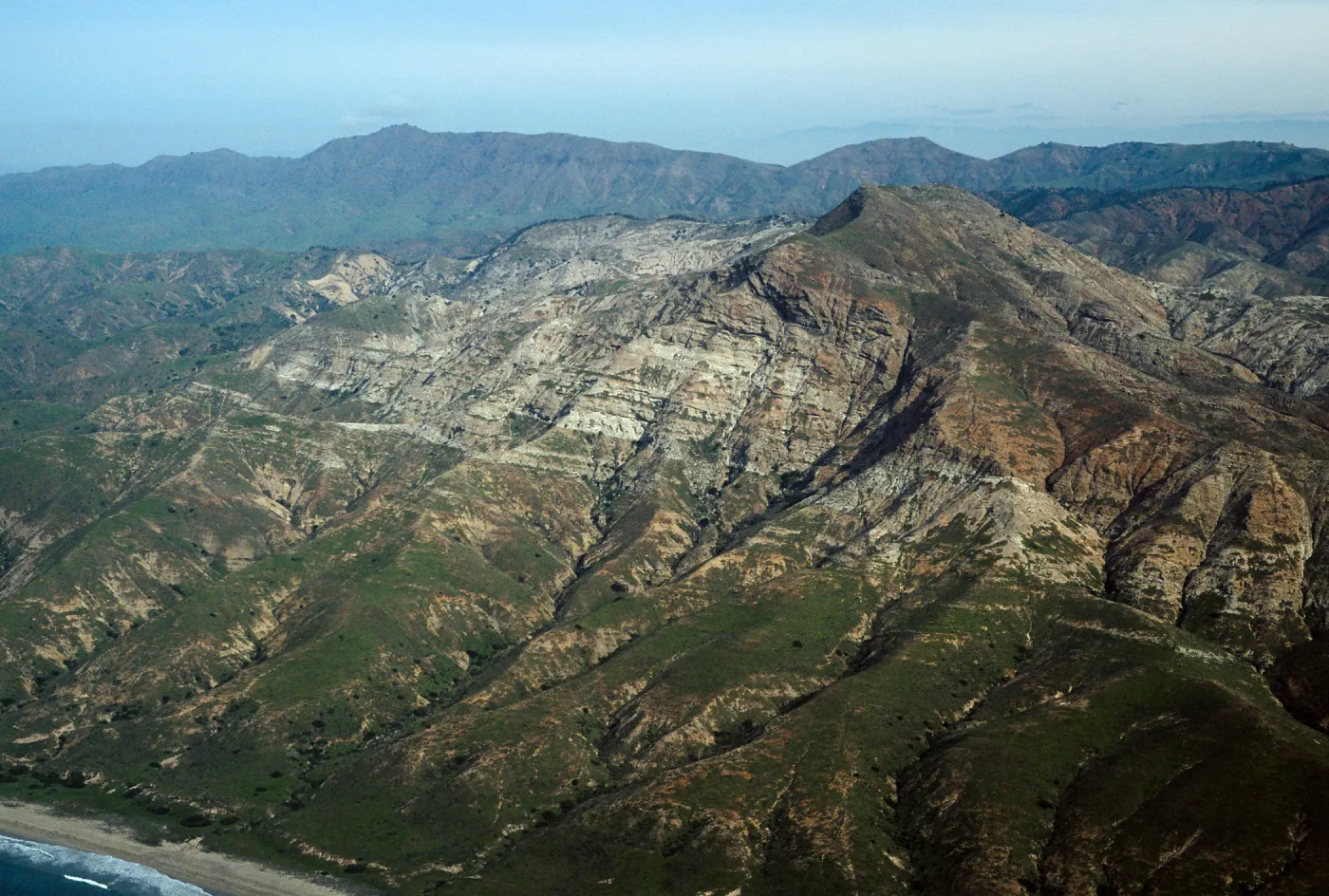 Sierra Blanca ridge, Santa Cruz Island