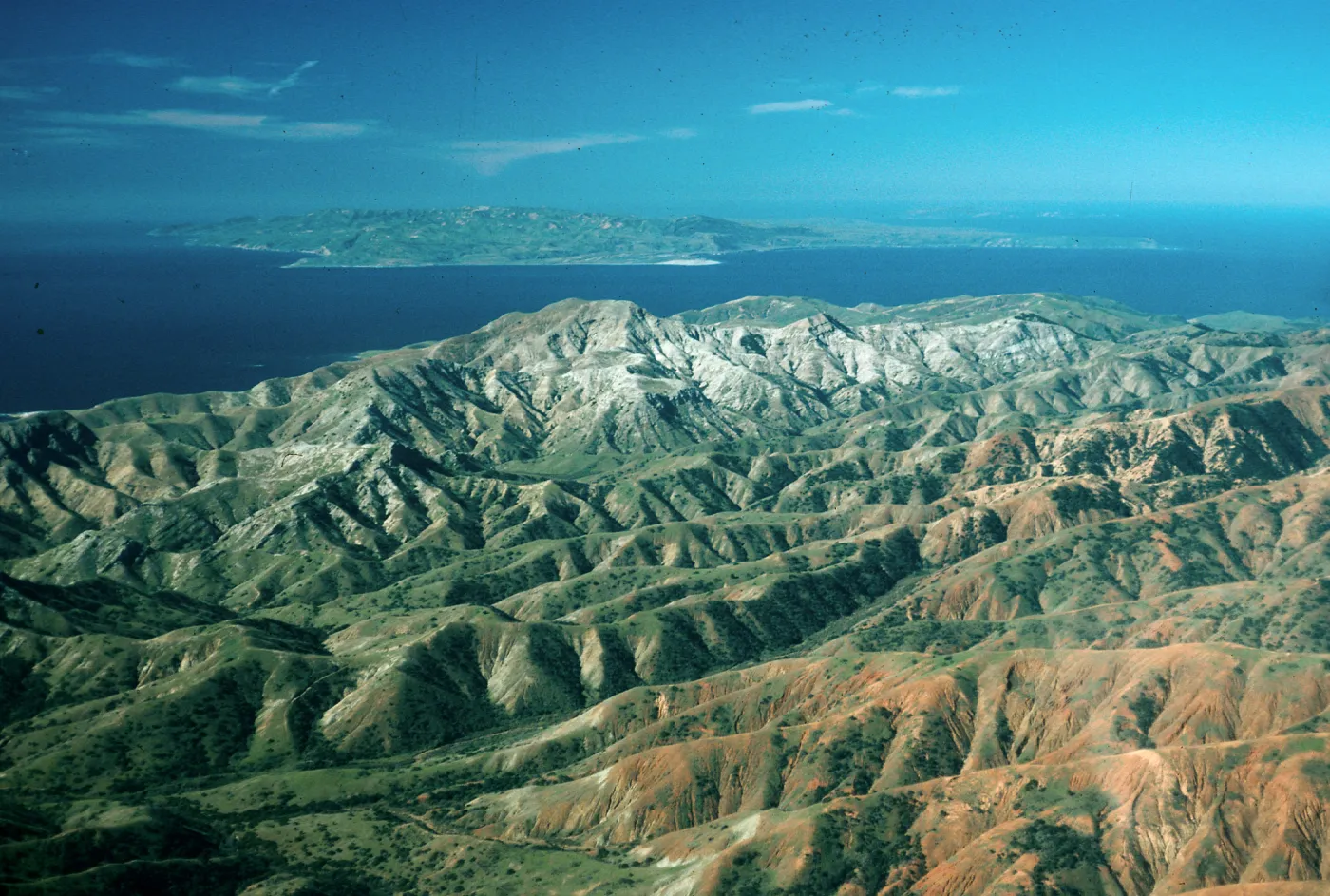 Santa Cruz Island, view of Santa Rosa Island