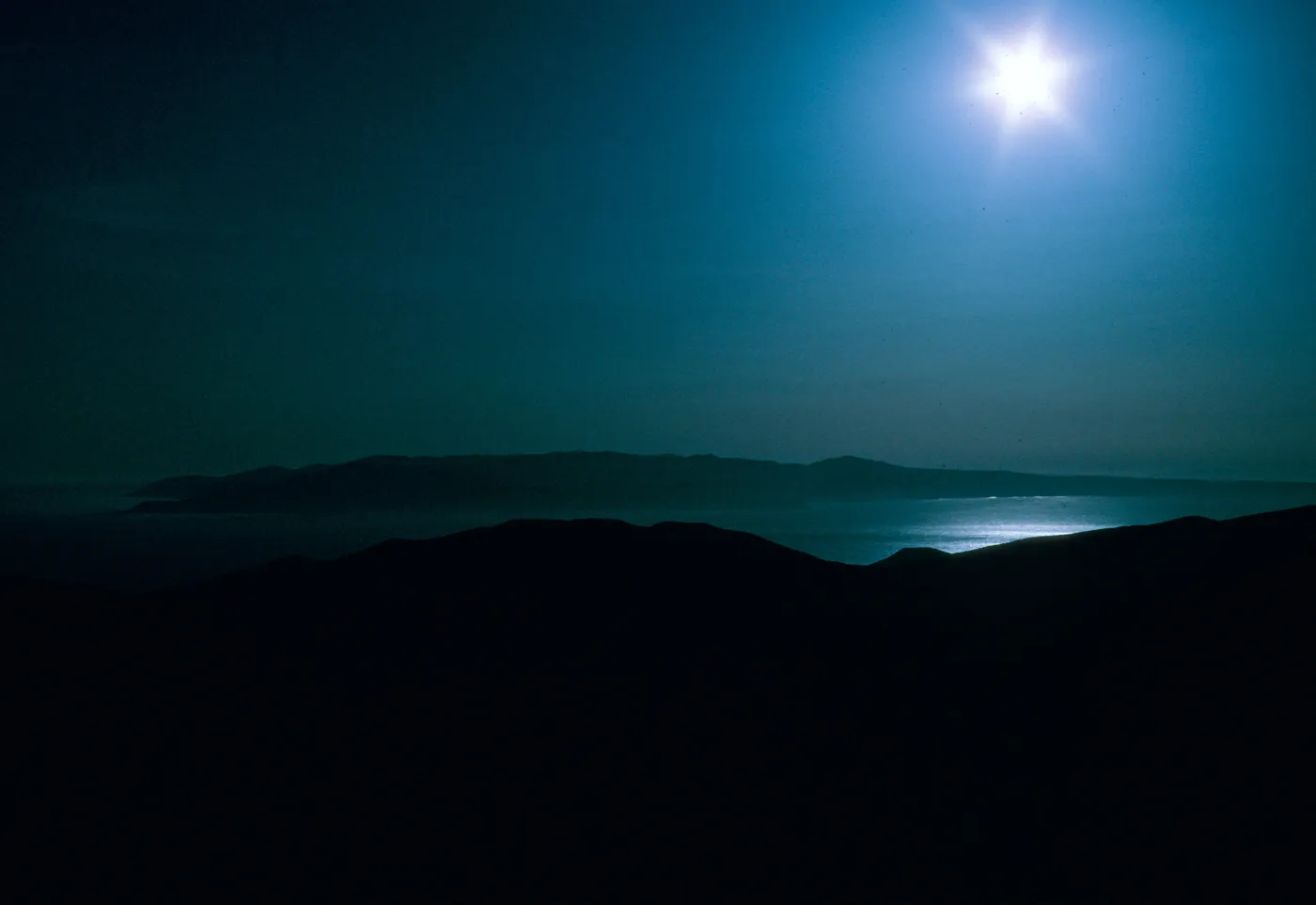 Santa Rosa Island from Sierra Blanca ridge, Santa Cruz Island