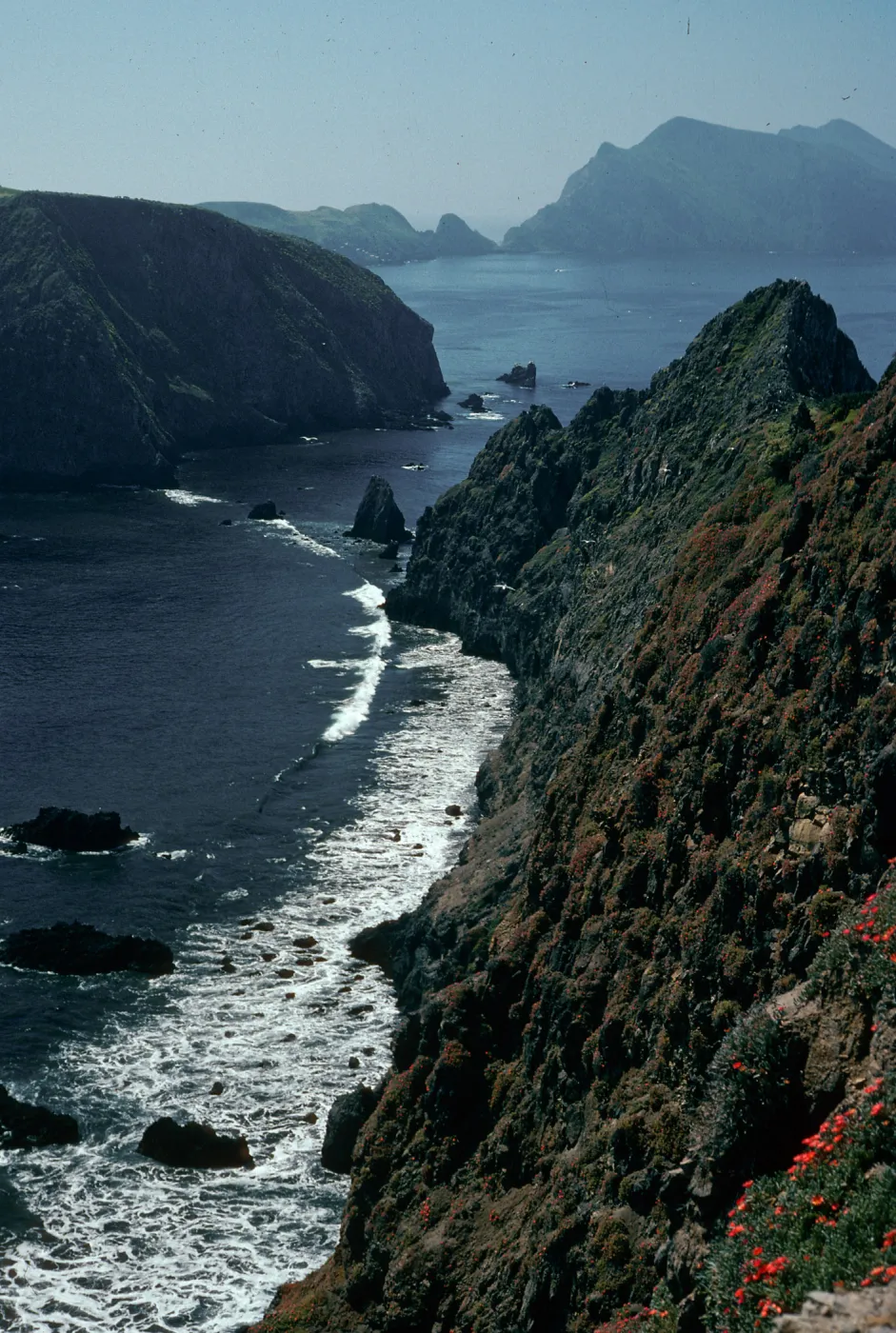 Inspiration Point, looking West, East Anacapa Island