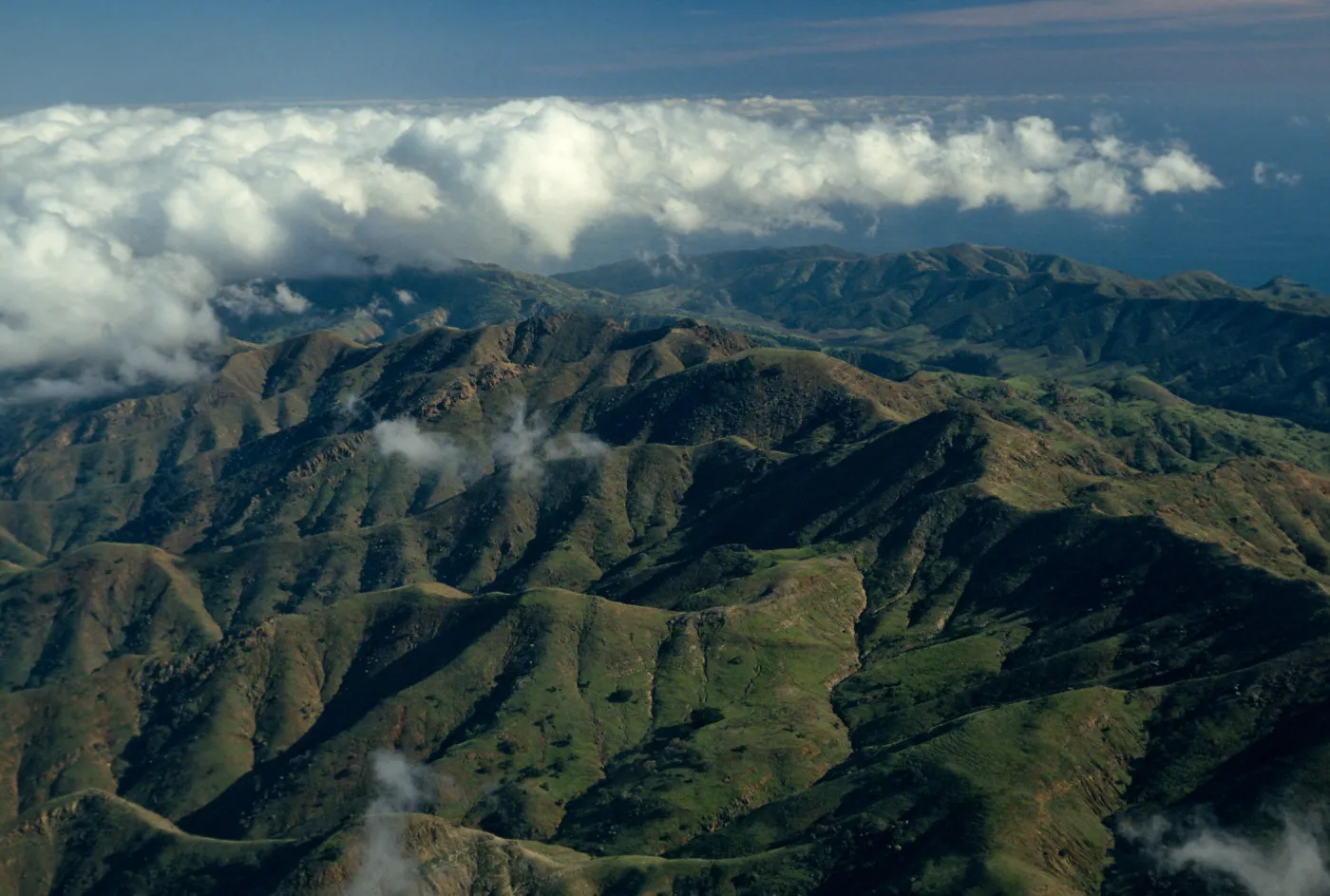 North ridge & Central Valley, Santa Cruz Island