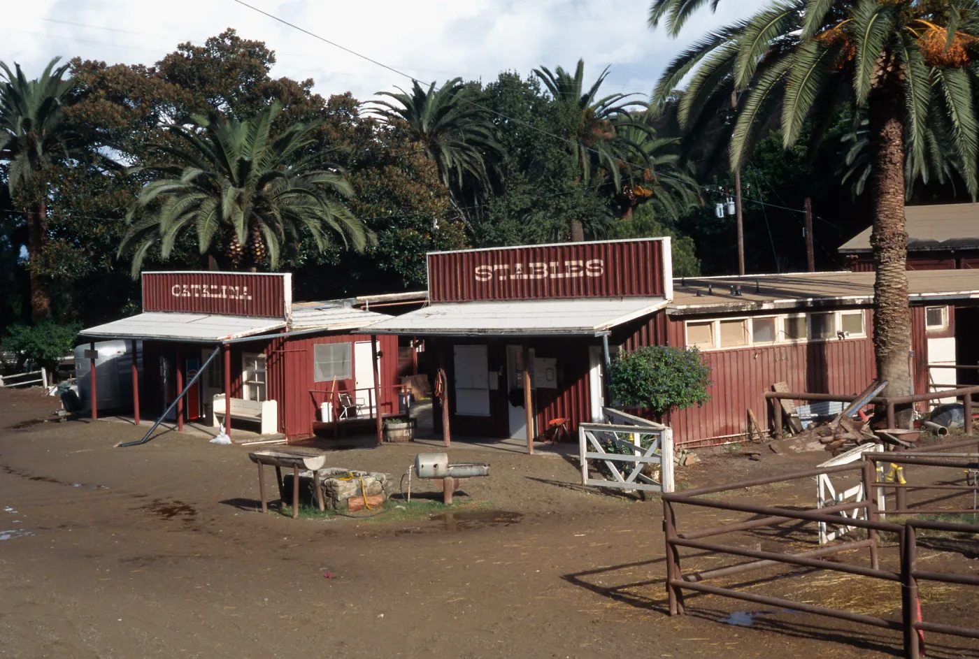Avalon stables, Avalon Canyon, Catalina Island