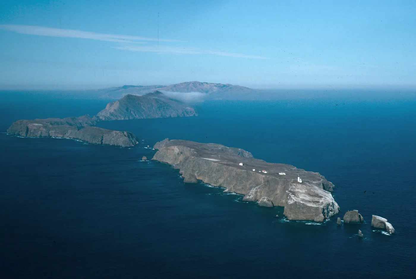 Anacapa Island, looking west