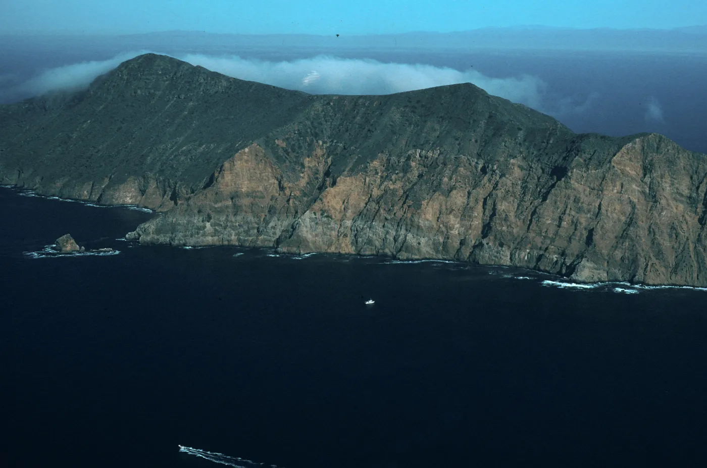 offshore side, West Anacapa Island