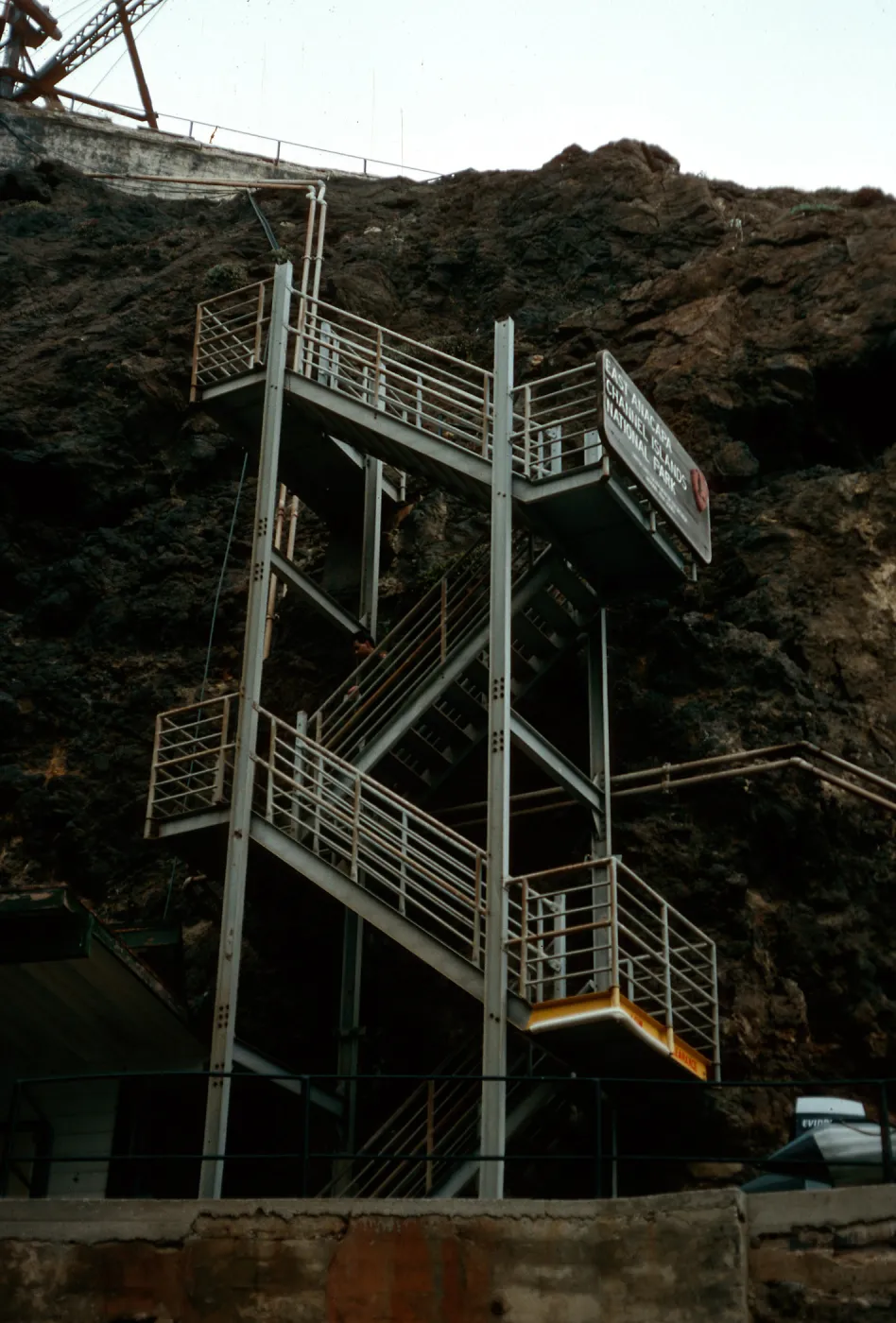landing, East Anacapa Island