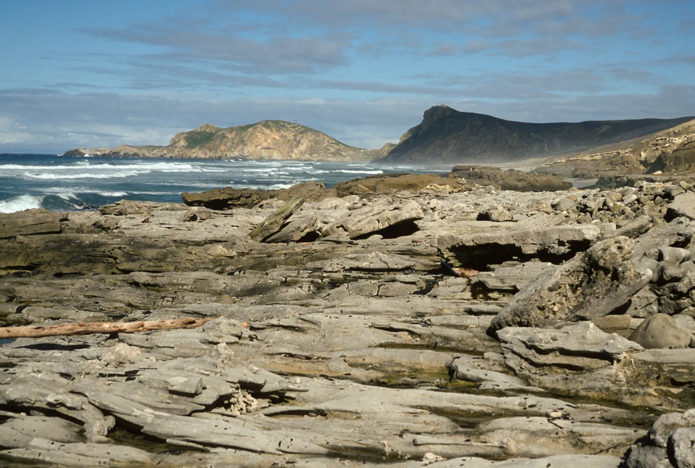 Simonton Cove, Peachrock Beach, San Miguel Island