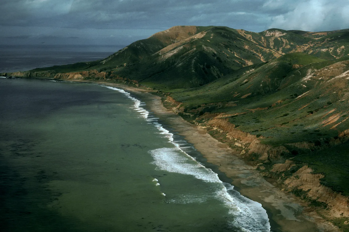 Pozo Beach, near Point, Santa Cruz Island